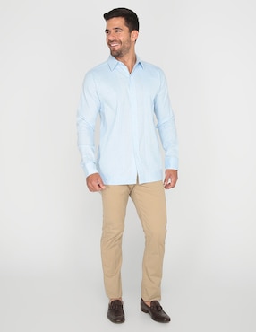 Guayabera manga larga R Street para hombre