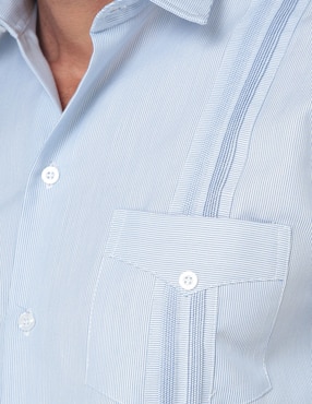 Guayabera manga corta Regent Street para hombre