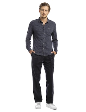 Pantalón de vestir recto Dockers de algodón para hombre