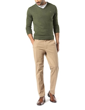 Pantalón de vestir chino slim Dockers de algodón para hombre