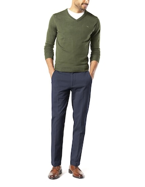 Pantalón de vestir chino slim Dockers de algodón para hombre