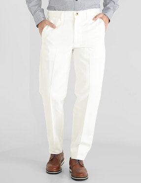 Pantalón Straight Regent Street De Gabardina Para Hombre