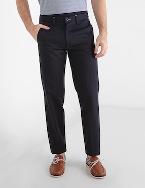 Pantalón Straight Regent Street De Gabardina Para Hombre