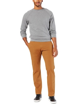 Pantalón recto Dockers de algodón para hombre