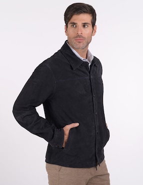 Chamarra casual Perry Ellis para hombre