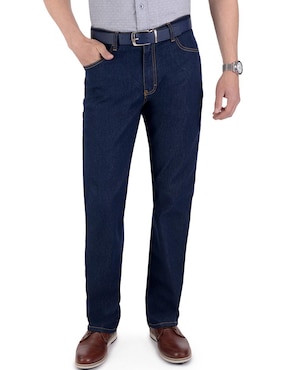 Pantalón recto Yale de algodón para hombre