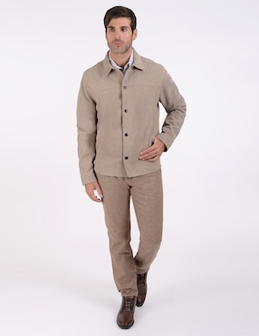 Chamarra casual Perry Ellis para hombre