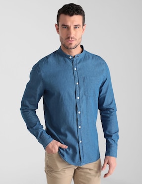 outfit camisa azul marino hombre casual - Quality assurance - OFF 59%