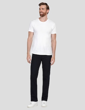 Jeans slim Wrangler deslavado para hombre