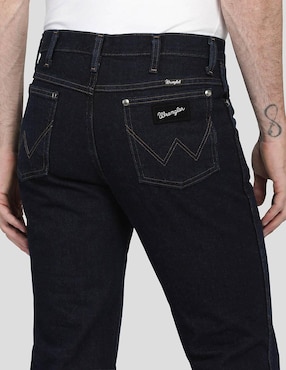 Jeans slim Wrangler deslavado para hombre