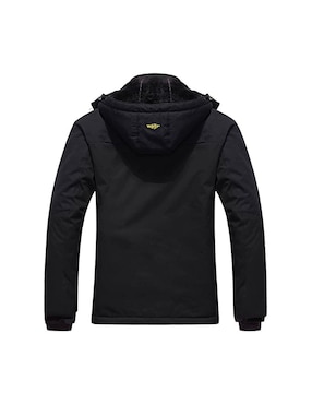 Chamarra casual Wtd impermeable con bolsillos para hombre