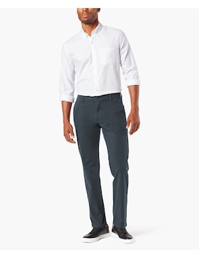 Pantalón chino recto Dockers de algodón para hombre
