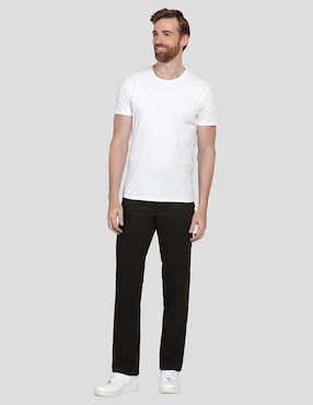 Jeans slim Wrangler lavado obscuro para hombre