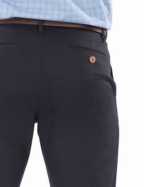 Pantalón chino recto Ferrioni de algodón para hombre