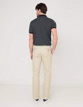 Pantalón slim Ferrioni de algodón para hombre