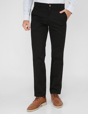 Pantalón Straight Ferrioni De Algodón Para Hombre