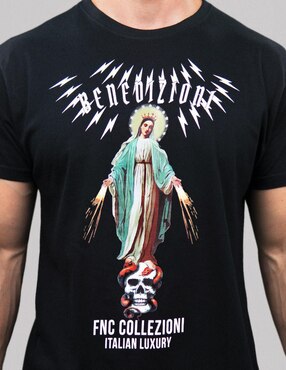 Playera FNC Collezioni cuello redondo para hombre