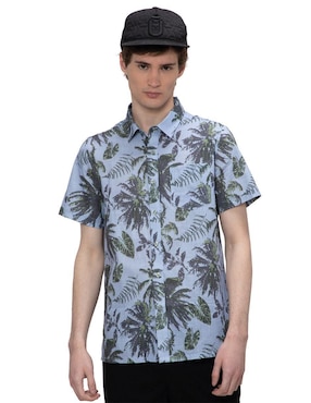 Camisa casual Generra de manga corta para hombre