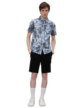 Camisa casual Generra de manga corta para hombre