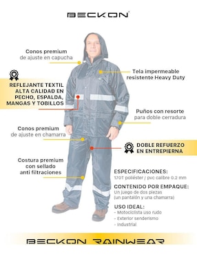 Impermeable Beckon unisex