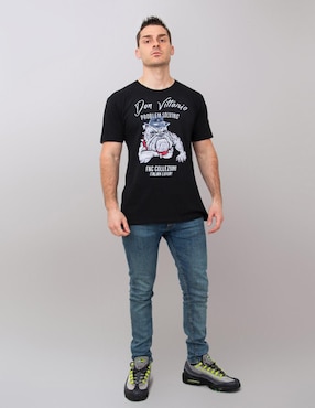 Playera Fnc Collezioni Don Vittorio cuello redondo para hombre