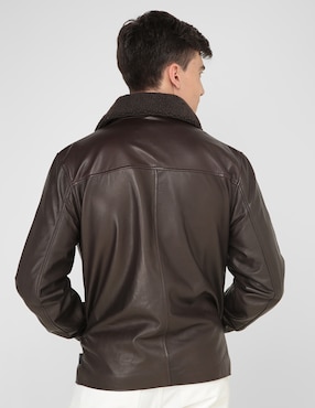 Chamarra casual Perry Ellis con bolsillos para hombre