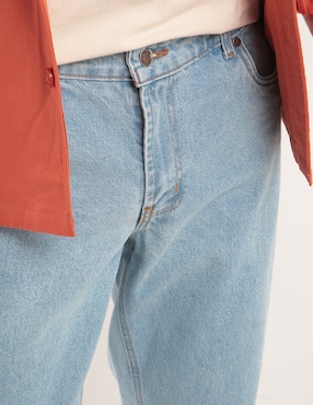 Jeans regular Regent Street lavado claro para hombre