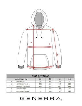 Sudadera Generra para hombre