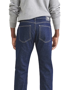 Jeans straight Dockers lavado obscuro para hombre