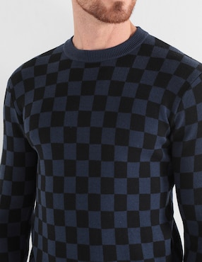 Sueter Moderno cuello redondo para hombre