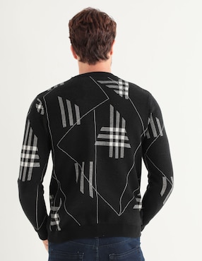 Sueter Moderno cuello redondo para hombre