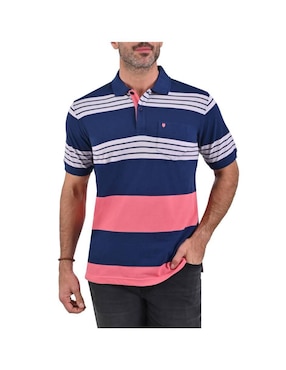 Playera Tipo Polo Yale Para Hombre