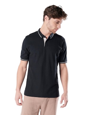 Playera Tipo Polo Generra Primavera Para Hombre