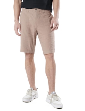 Bermuda Generra de lino para hombre