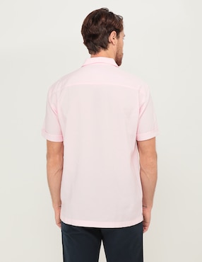 Camisa casual Cubavera de manga corta para hombre