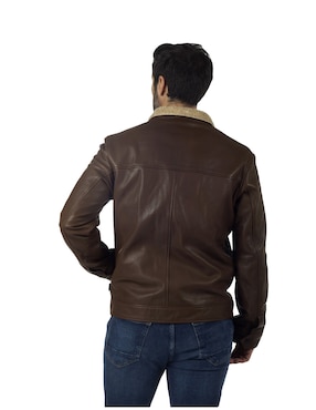 Chamarra casual Perry Ellis con bolsillos para hombre