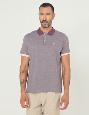 Playera Tipo Polo Ferrioni Para Hombre