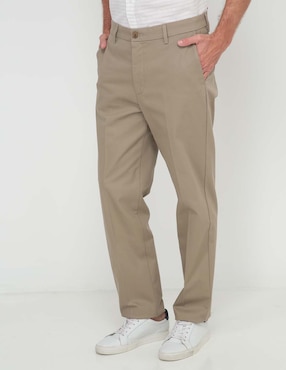 Pantalón Straight Dockers De Algodón Para Hombre