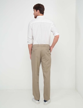 Pantalón recto Dockers de algodón para hombre