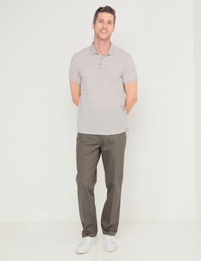 Pantalón recto Dockers de algodón para hombre