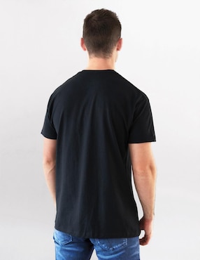 Playera FNC Collezioni Tiger cuello redondo para hombre