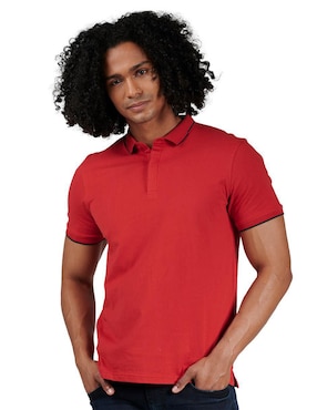 Playera Tipo Polo Generra Para Hombre