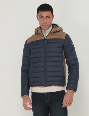 Chamarra Original Penguin impermeable capitonado para hombre