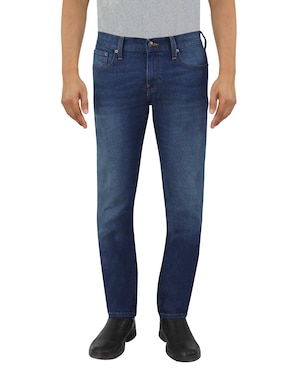 Jeans Slim Innermotion Lavado Desgastado Para Hombre