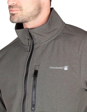 Chamarra Greenlander bolsa con cierre para hombre