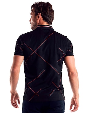 Playera tipo polo Pavi Italy 05-3030N para hombre