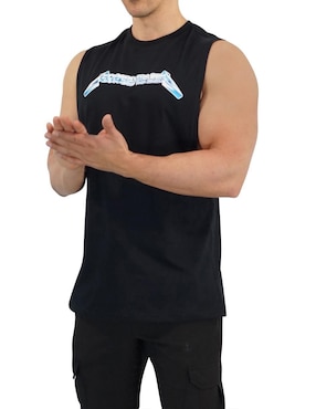 Playera John Leopard rock bands cuello redondo para hombre