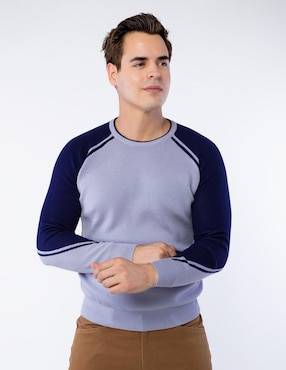 Sueter Generra Cuello Redondo Para Hombre