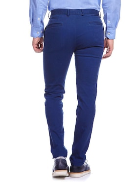 Pantalón slim Vittorio Forti de gabardina para hombre