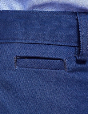 Pantalón slim Vittorio Forti de gabardina para hombre